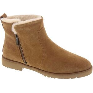 Ugg Romely side zipper shearling suede boots size 6